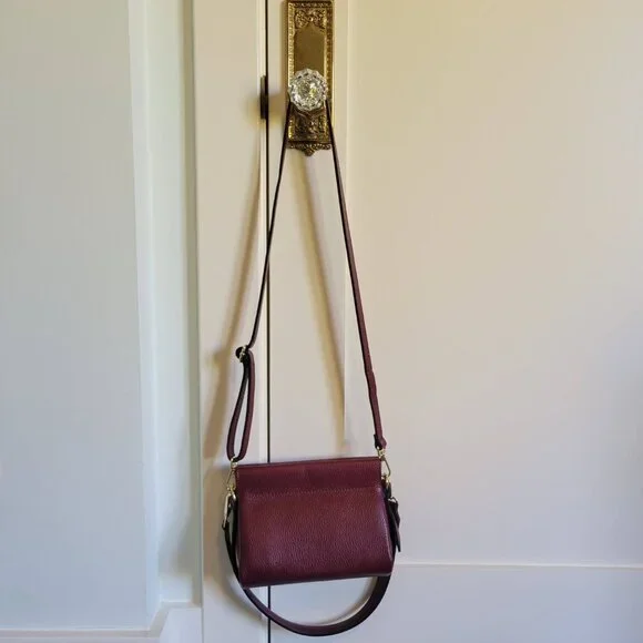 NWT [Roberta Firenze] Handmade in Italy Leather Vale Bag - Picture 7 of 15